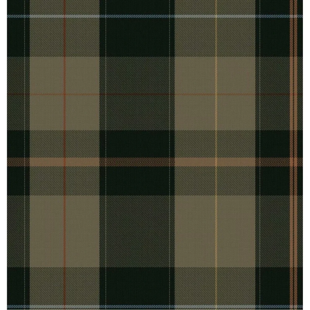 MINDTHEGAP‎ Anthropologie Moss Tartan Plaid Wallpaper 55.9 SqFt Green Equestrian